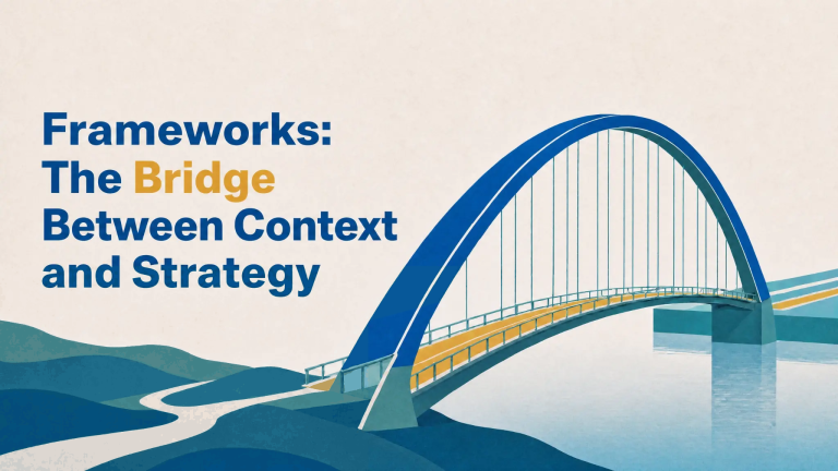 Frameworks: The Bridge Between Context and Strategy